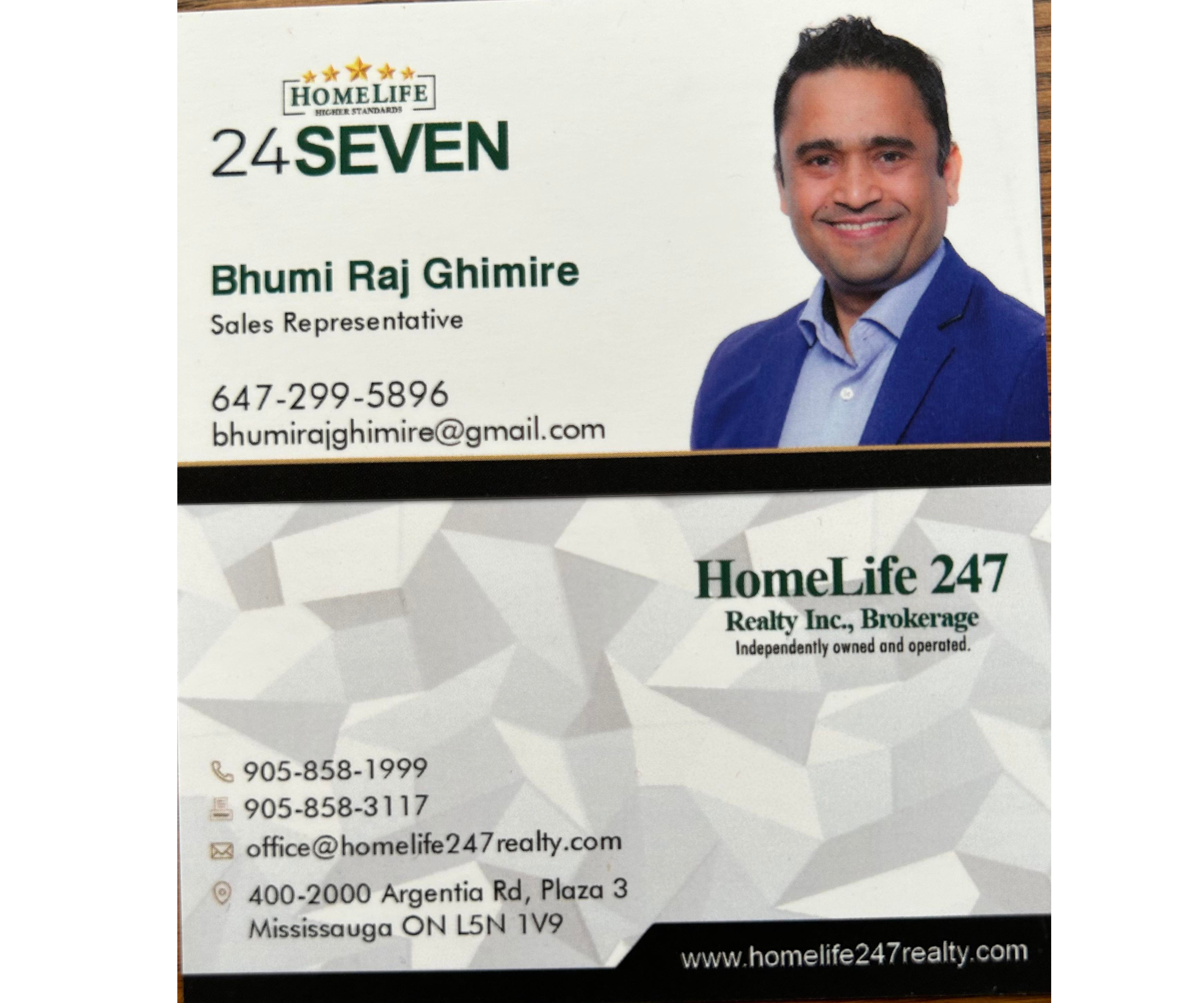 Bhumi Raj Ghimire: Your Trusted Real Estate Realtor & Financial Advisor