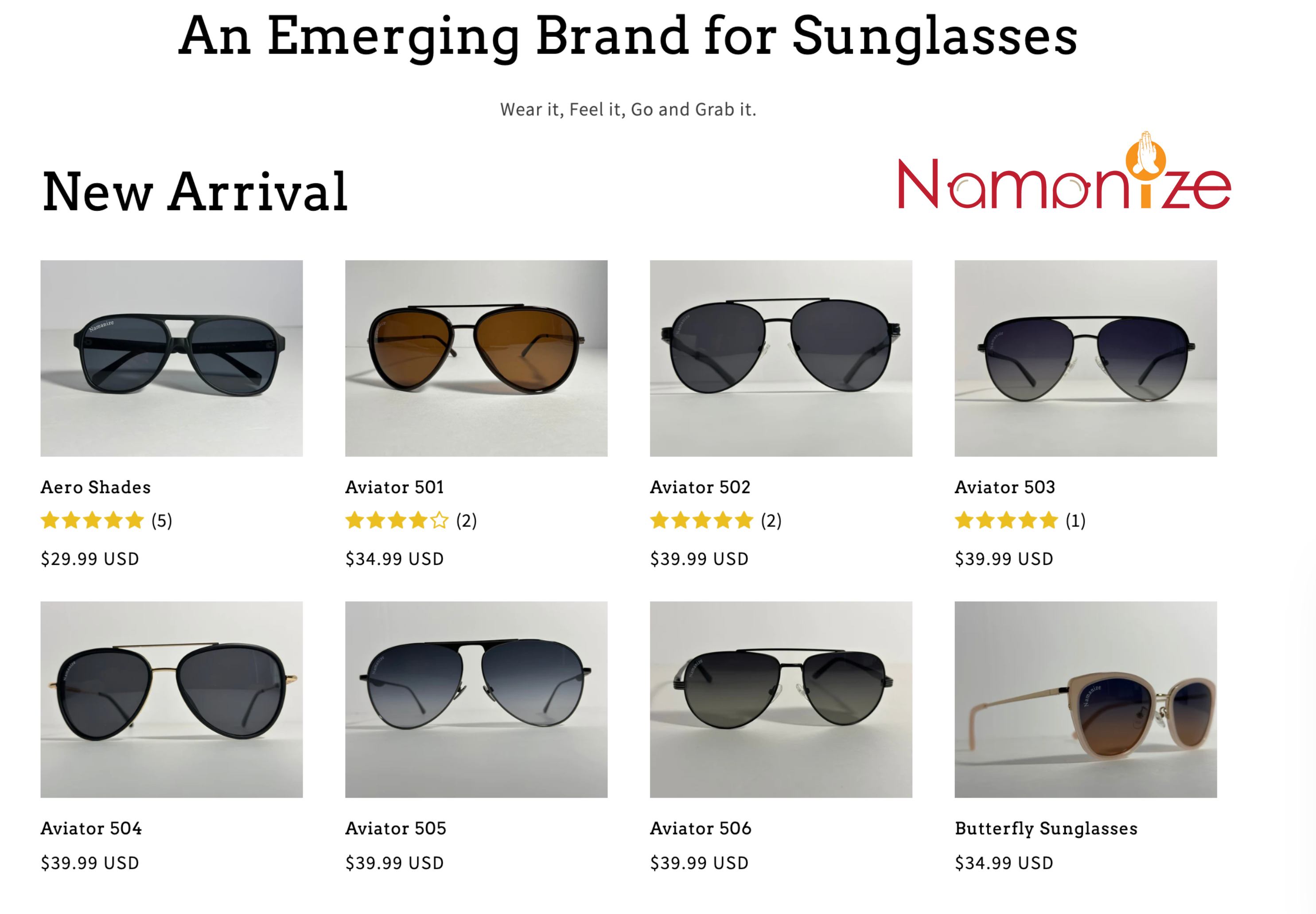 Namanize: Elevate Your Style with Flamboyant Aviator Sunglasses