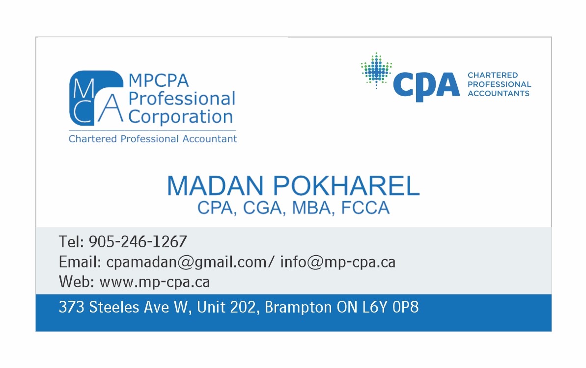 MPCPA Professional Corporation | Certified Professional Accountants in Brampton, ON